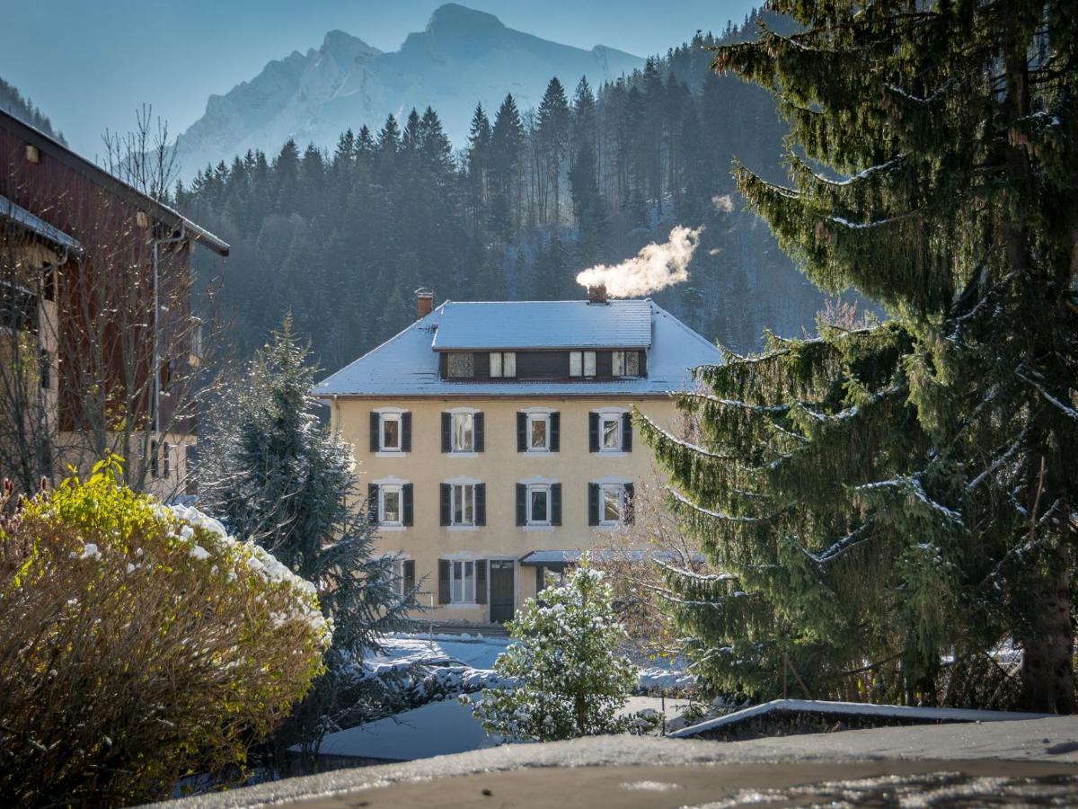 Hotel Les Aravis Saint-Jean-de-Sixt Exterior foto